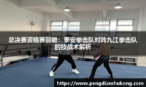 总决赛资格赛前瞻：泰安拳击队对阵九江拳击队的技战术解析