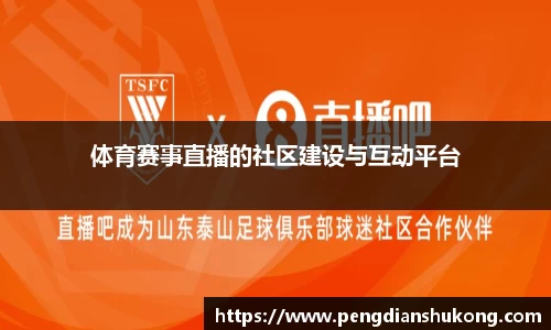 体育赛事直播的社区建设与互动平台